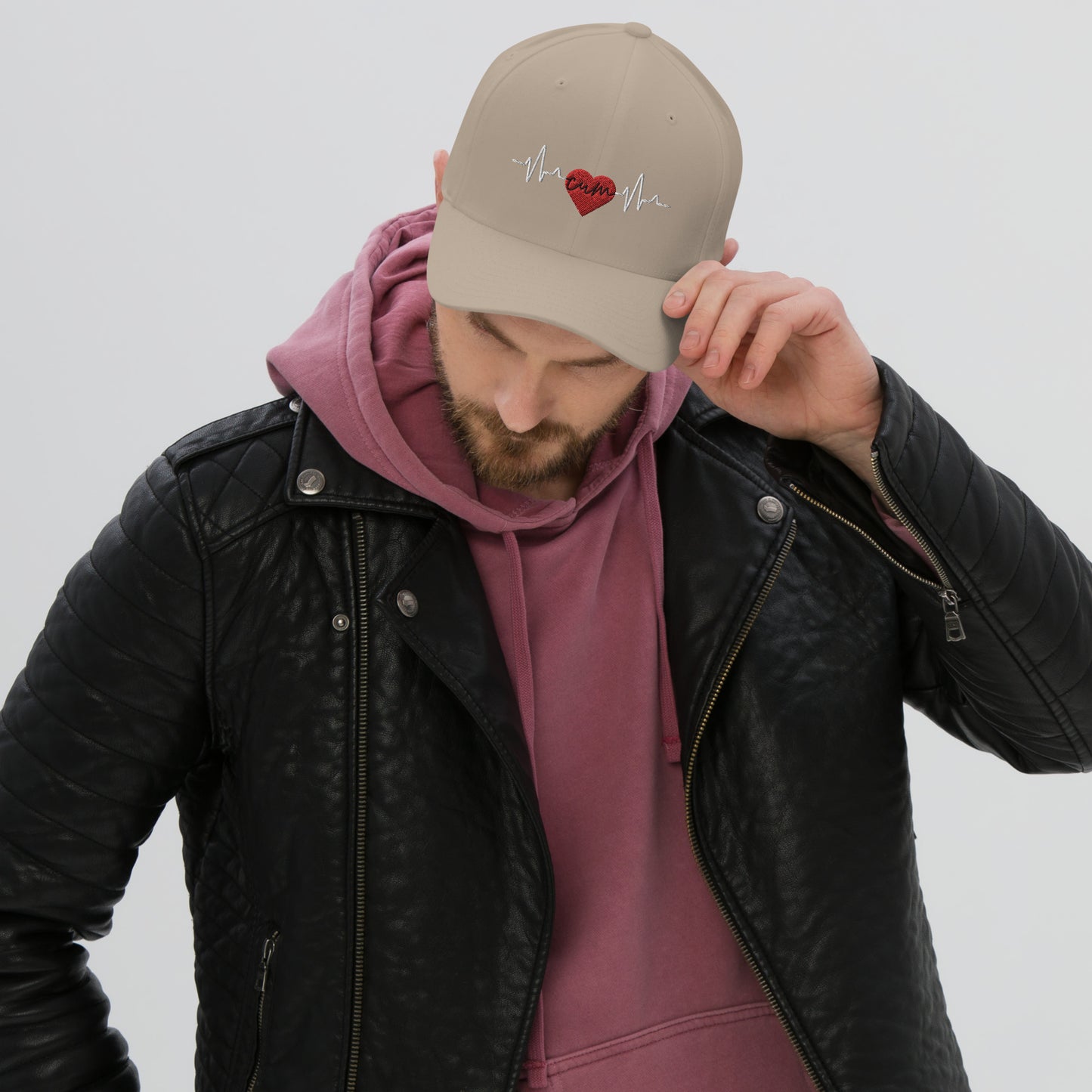 Heartbeat Cum FlexFit Hat