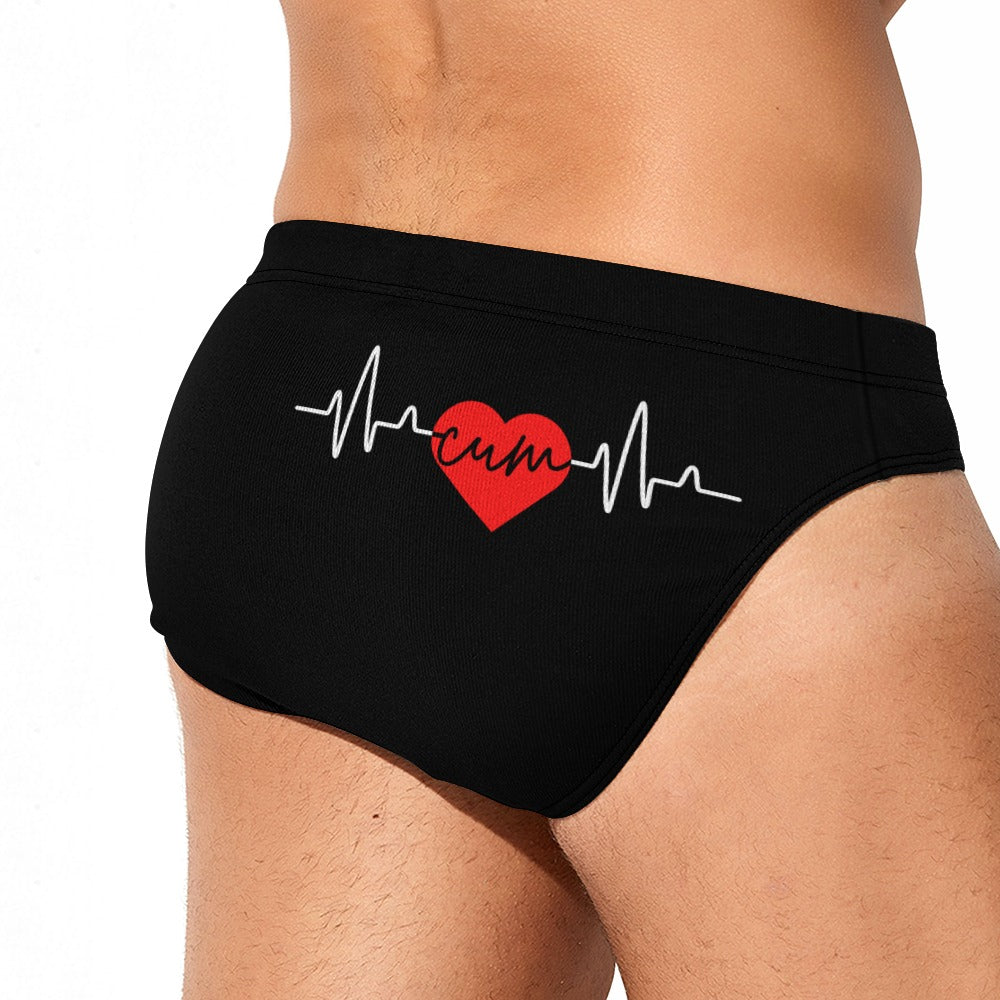 Heartbeat Cum Swim Briefs