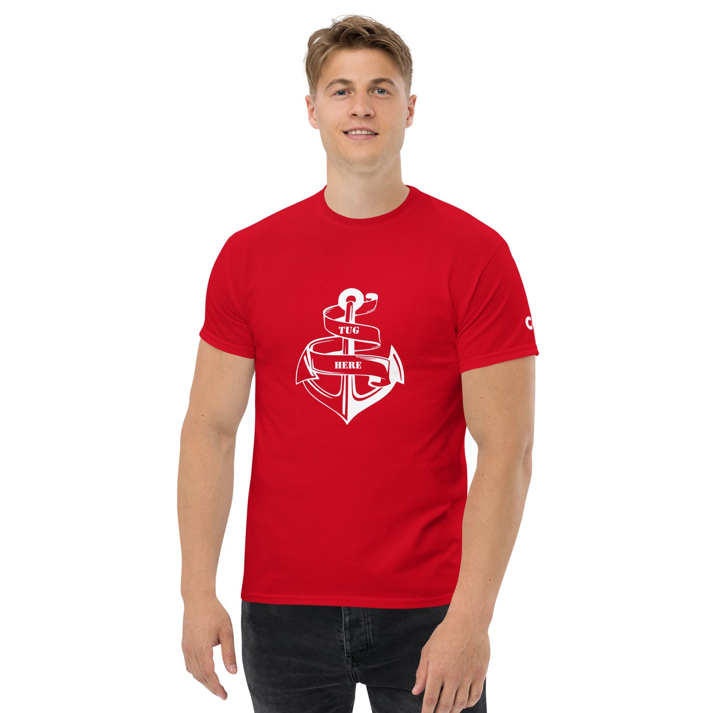 Tug Here Tee