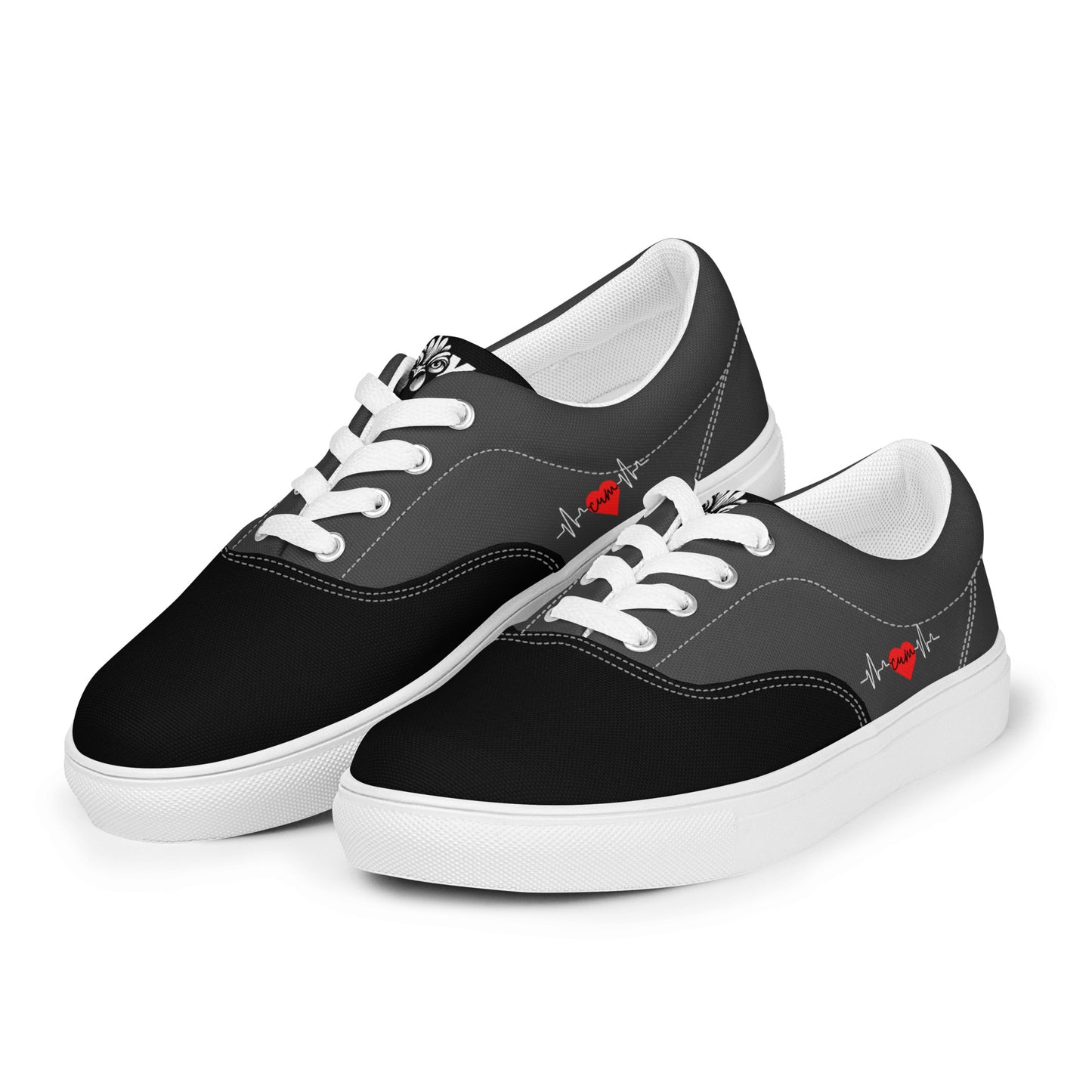 Heartbeat Cum Canvas Shoes