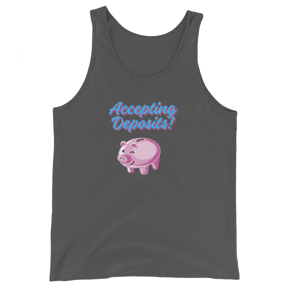 Accepting Deposits Tank Top
