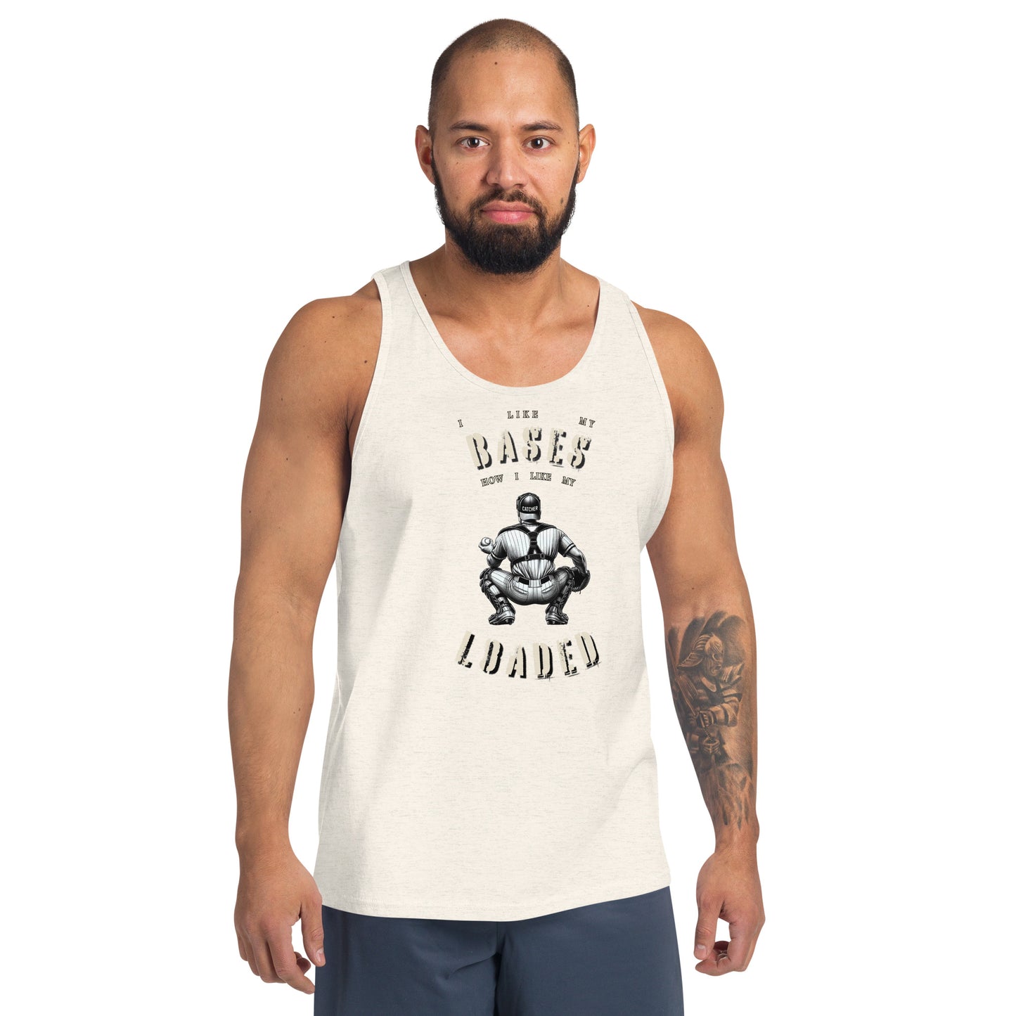 Bases and Catcher Loaded Tank Top