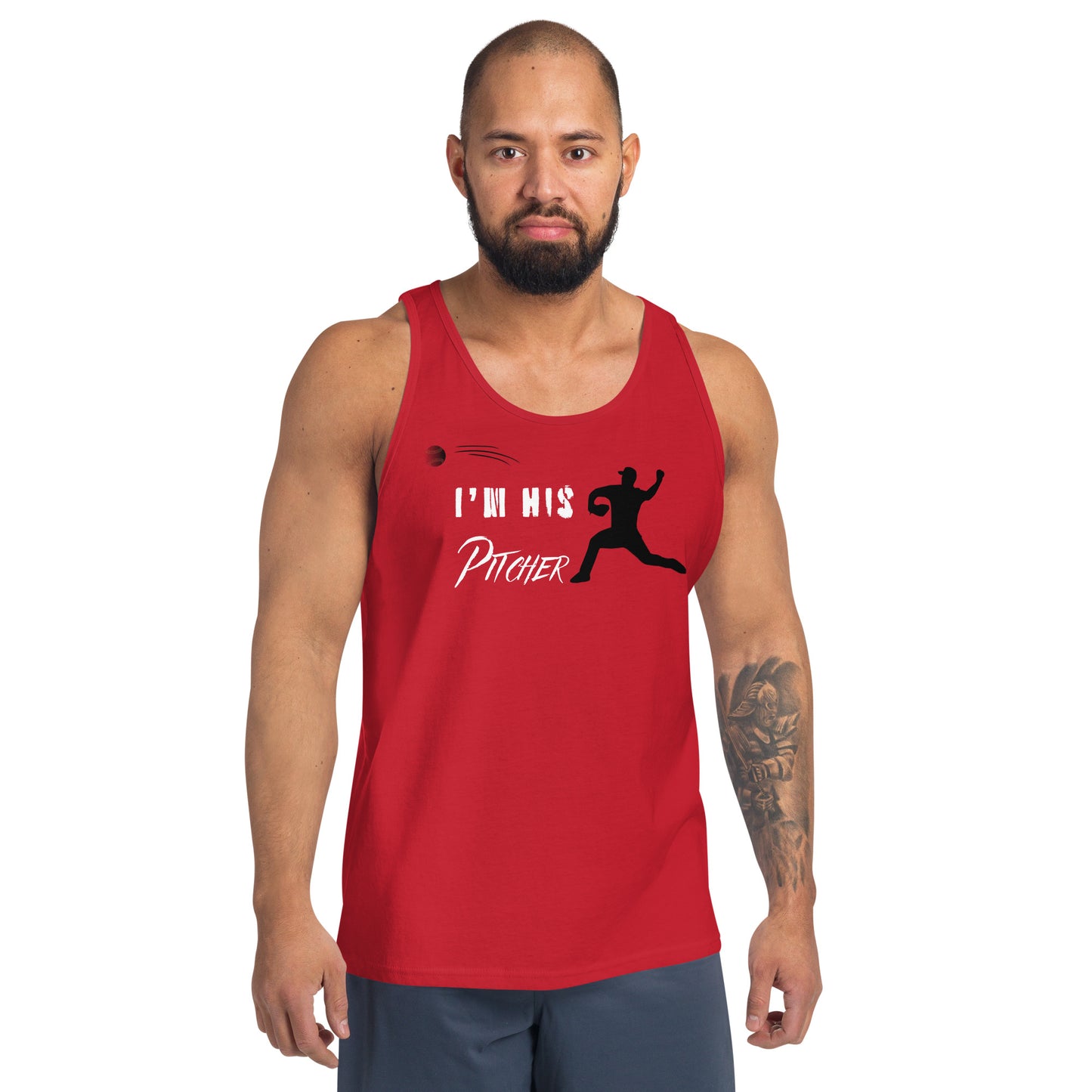 I'm His Pitcher Tank Top