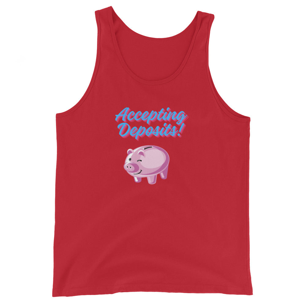 Accepting Deposits Tank Top