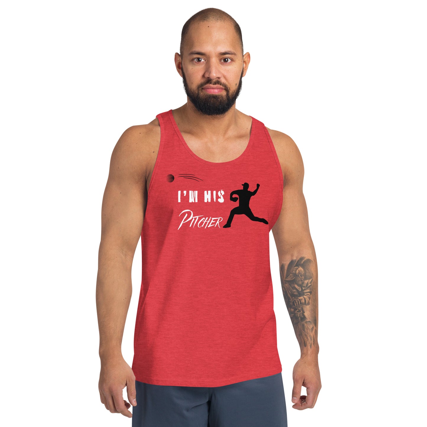I'm His Pitcher Tank Top