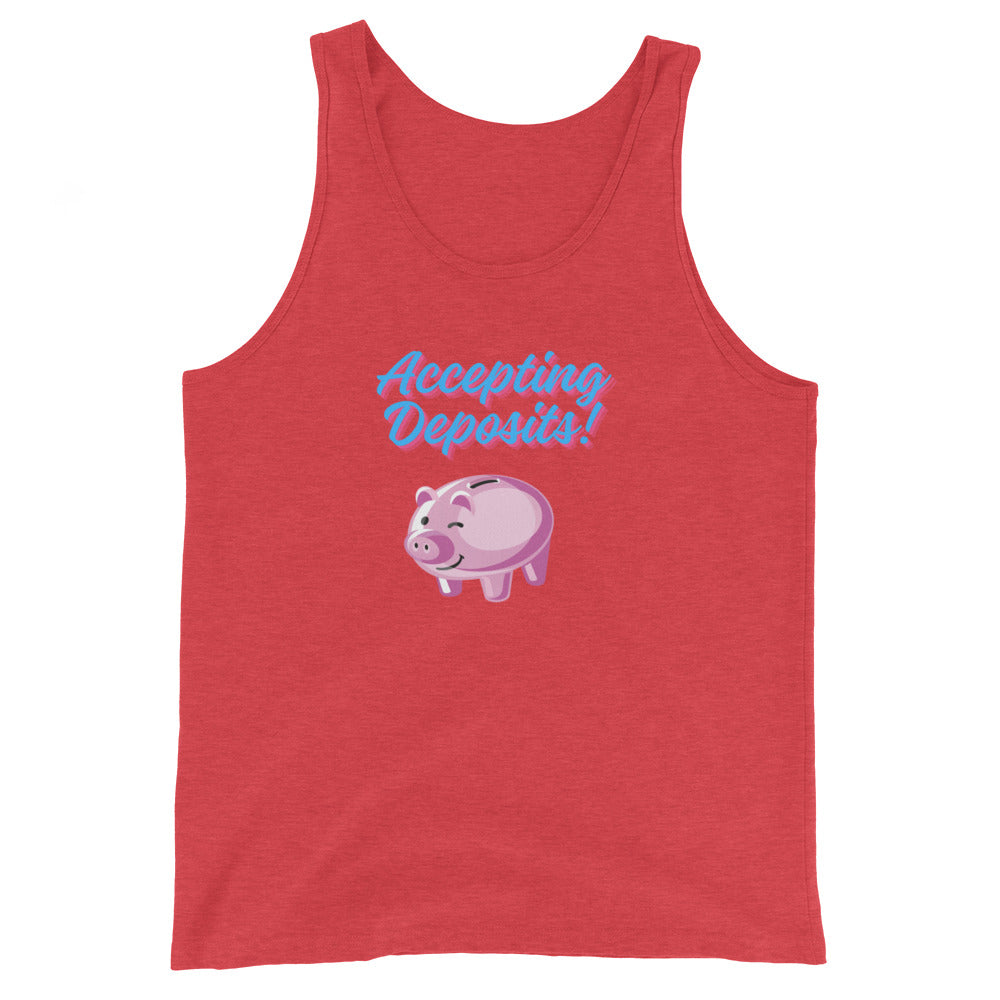 Accepting Deposits Tank Top