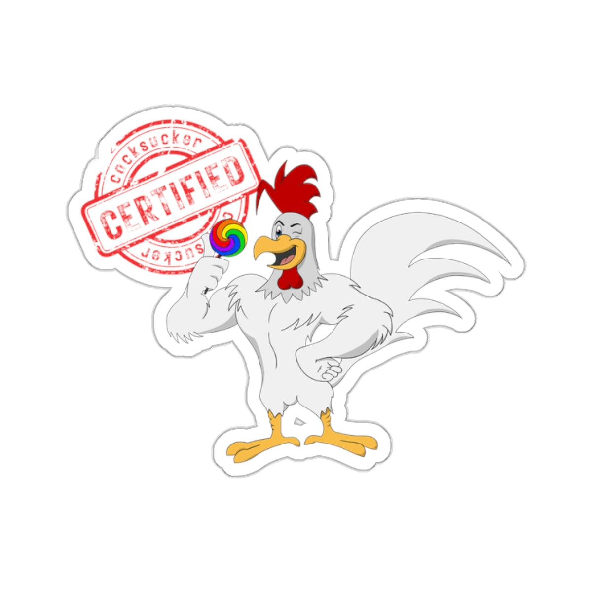 Certified CockSucker Stickers