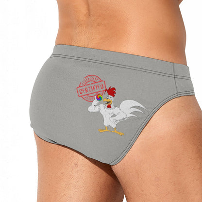 Certified CockSucker Swim Briefs