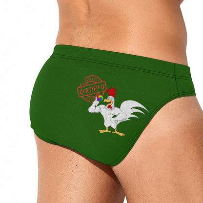 Certified CockSucker Swim Briefs