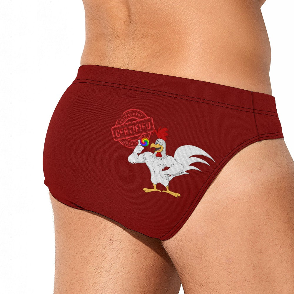 Certified CockSucker Swim Briefs