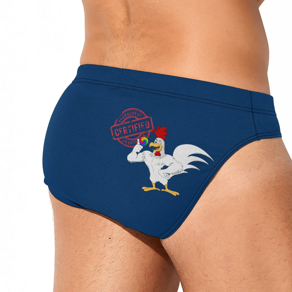 Certified CockSucker Swim Briefs