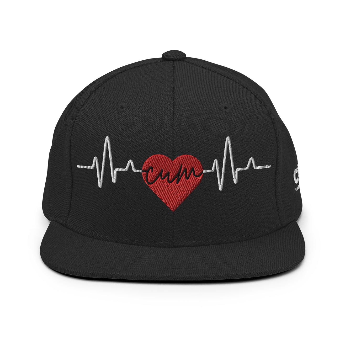Heartbeat Cum Snapback Hat