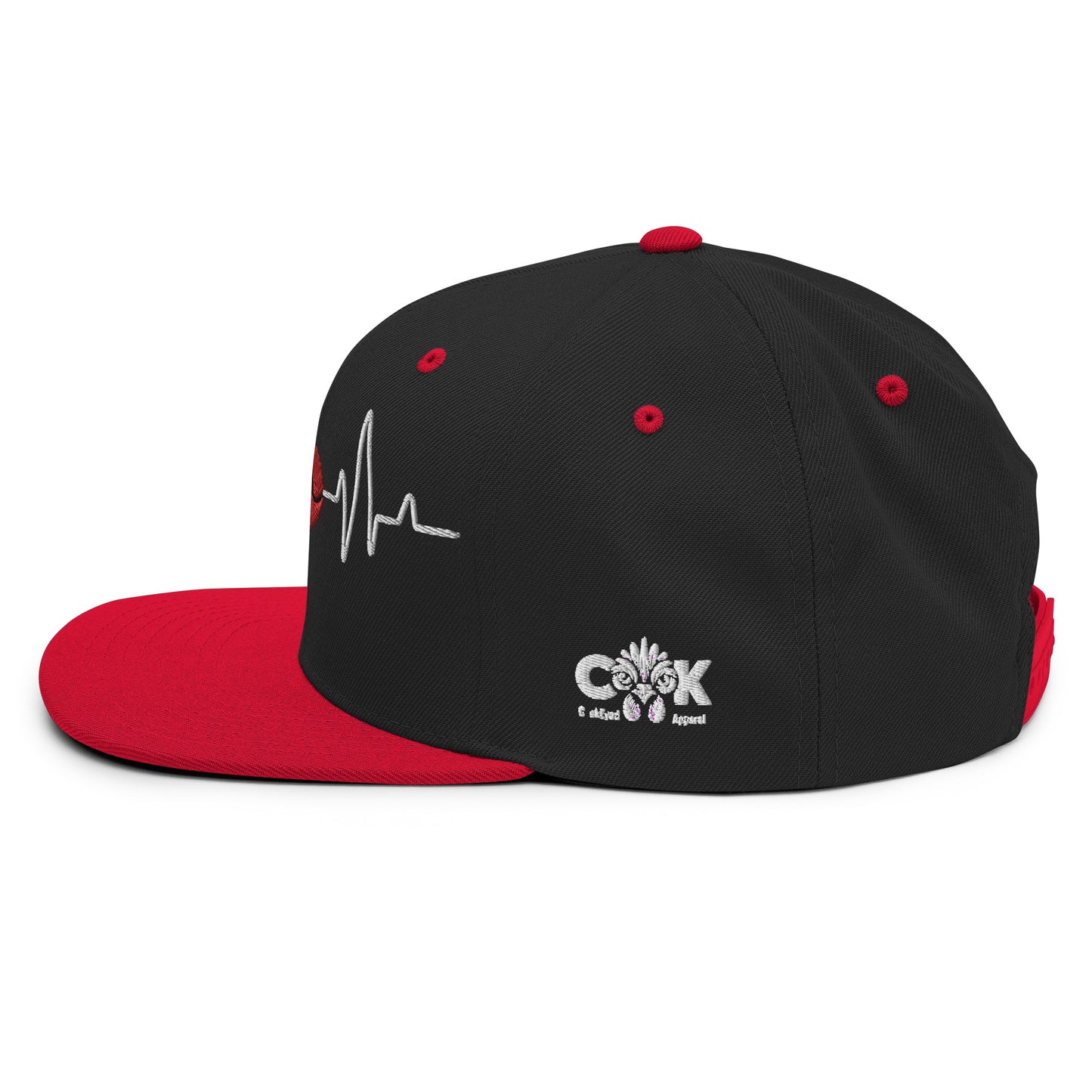 Heartbeat Cum Snapback Hat