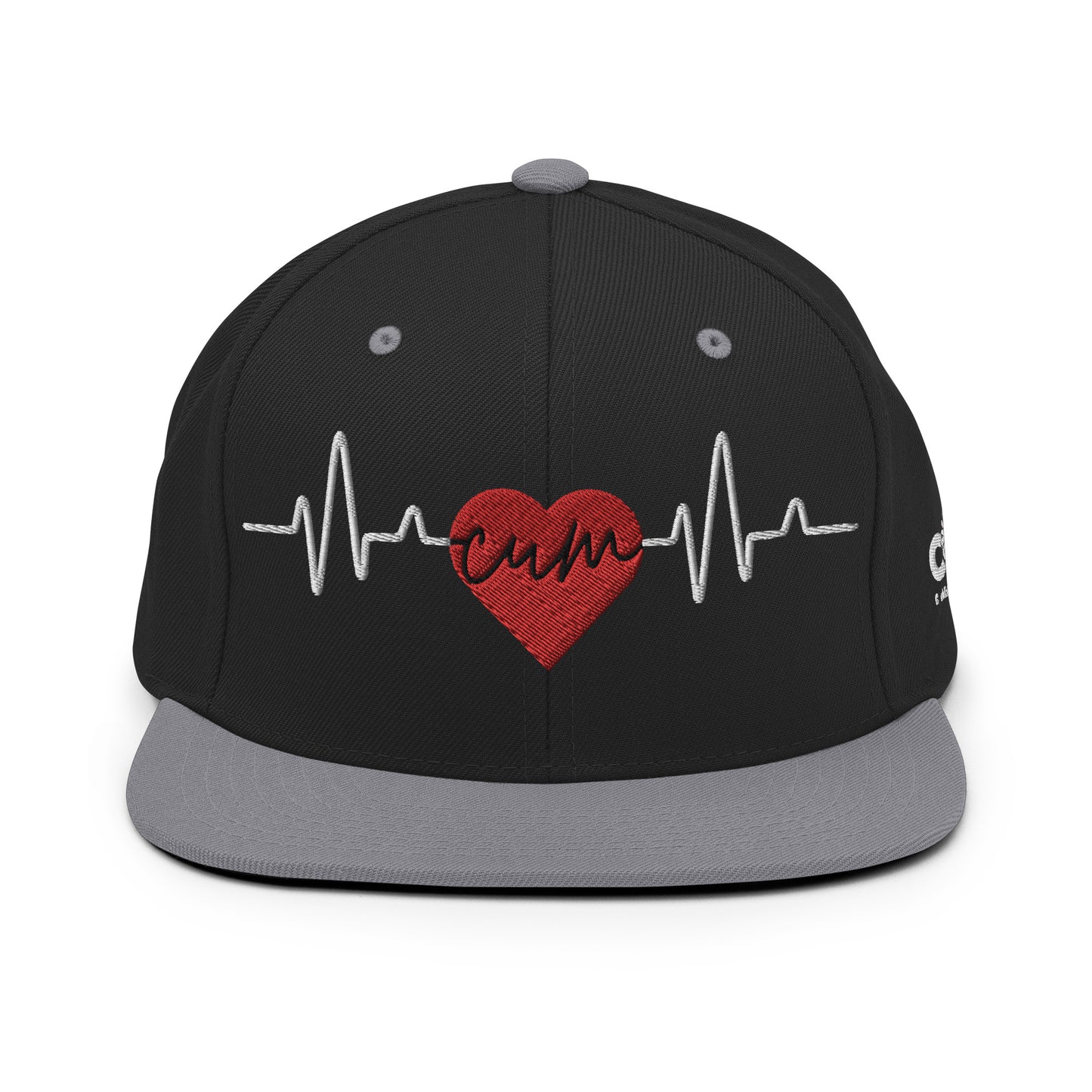 Heartbeat Cum Snapback Hat