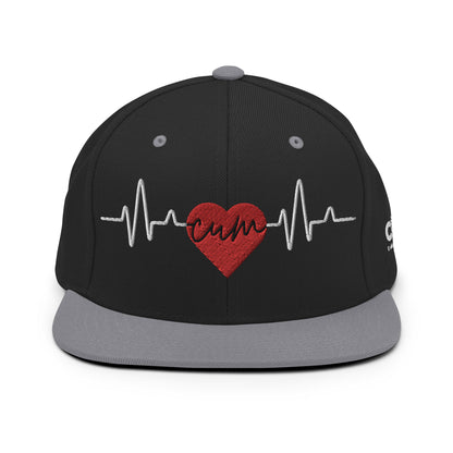 Heartbeat Cum Snapback Hat
