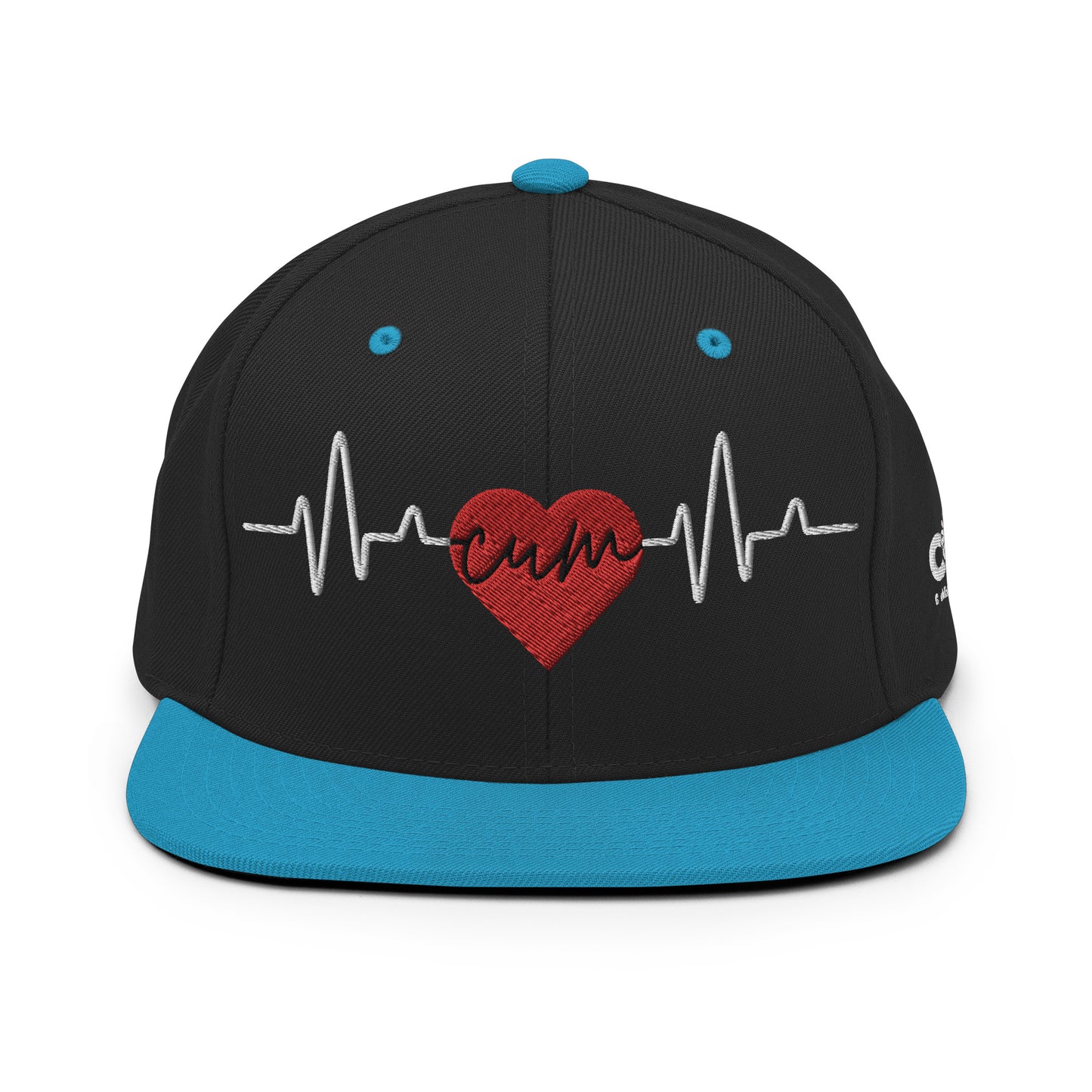 Heartbeat Cum Snapback Hat