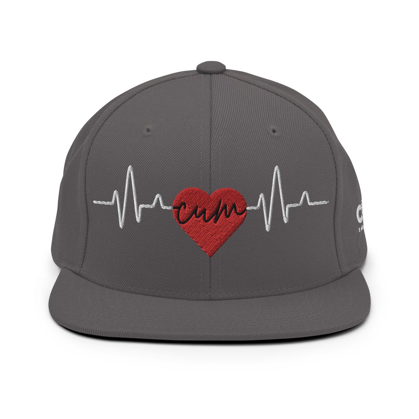Heartbeat Cum Snapback Hat