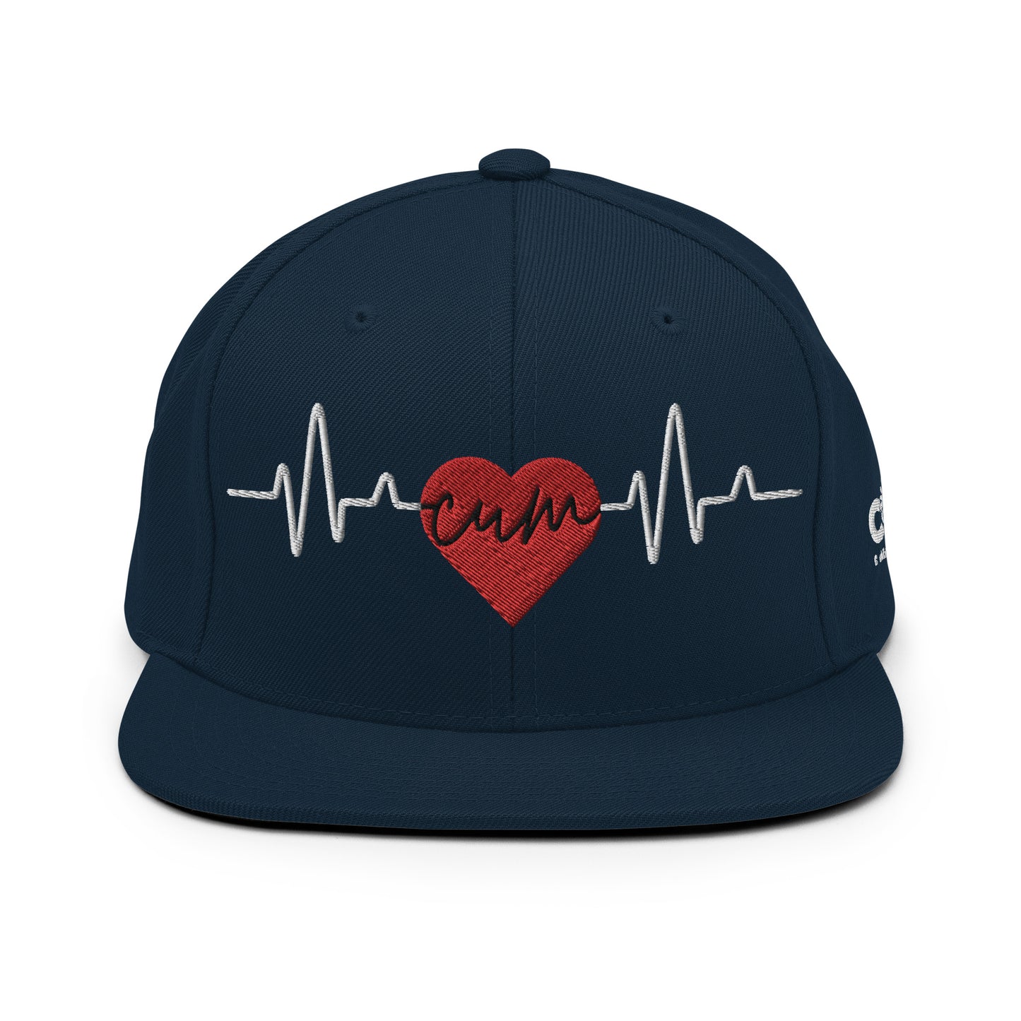 Heartbeat Cum Snapback Hat