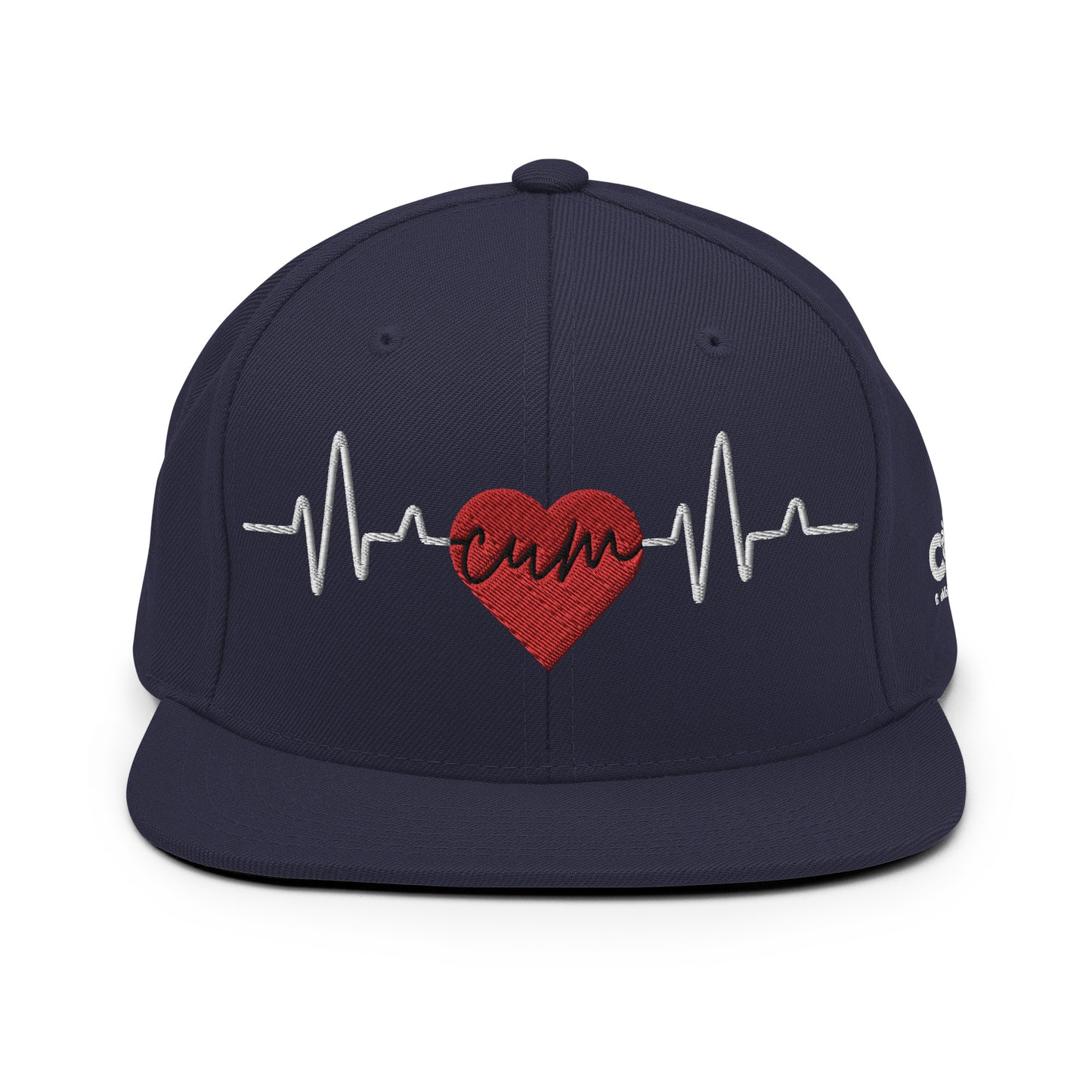 Heartbeat Cum Snapback Hat