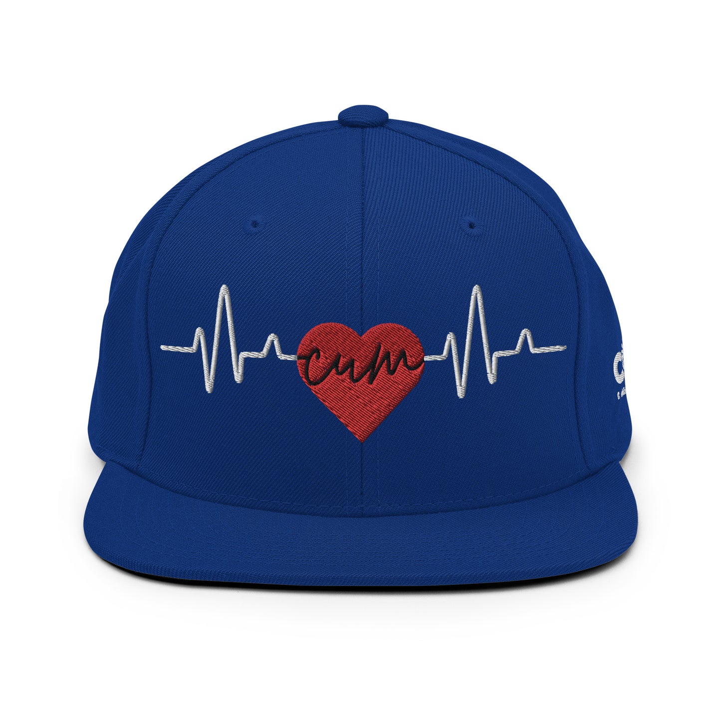 Heartbeat Cum Snapback Hat