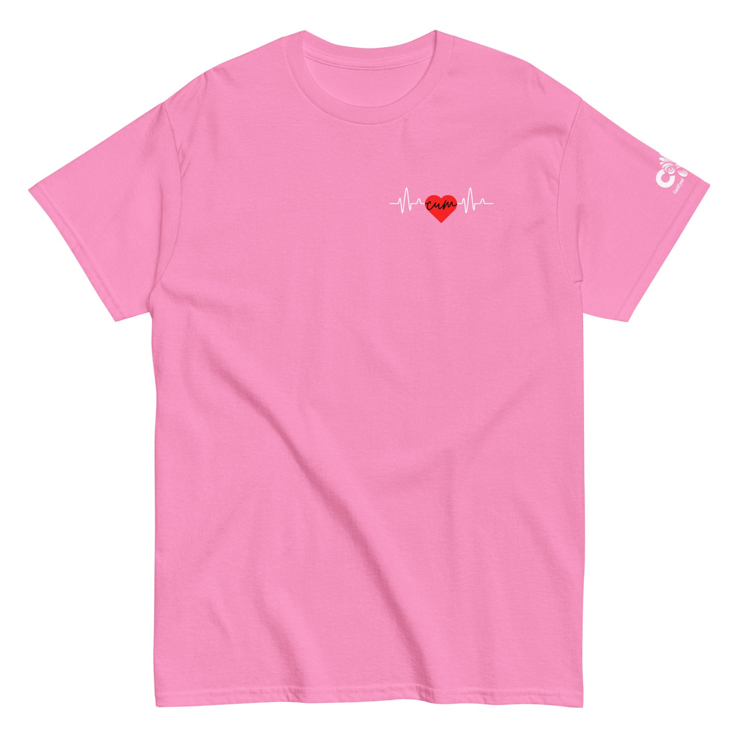 Heartbeat Cum over Heart Tee