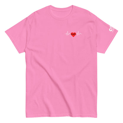Heartbeat Cum over Heart Tee