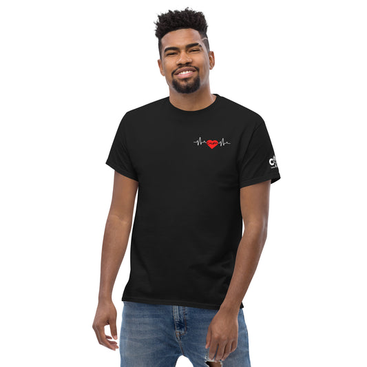 Heartbeat Cum over Heart Tee