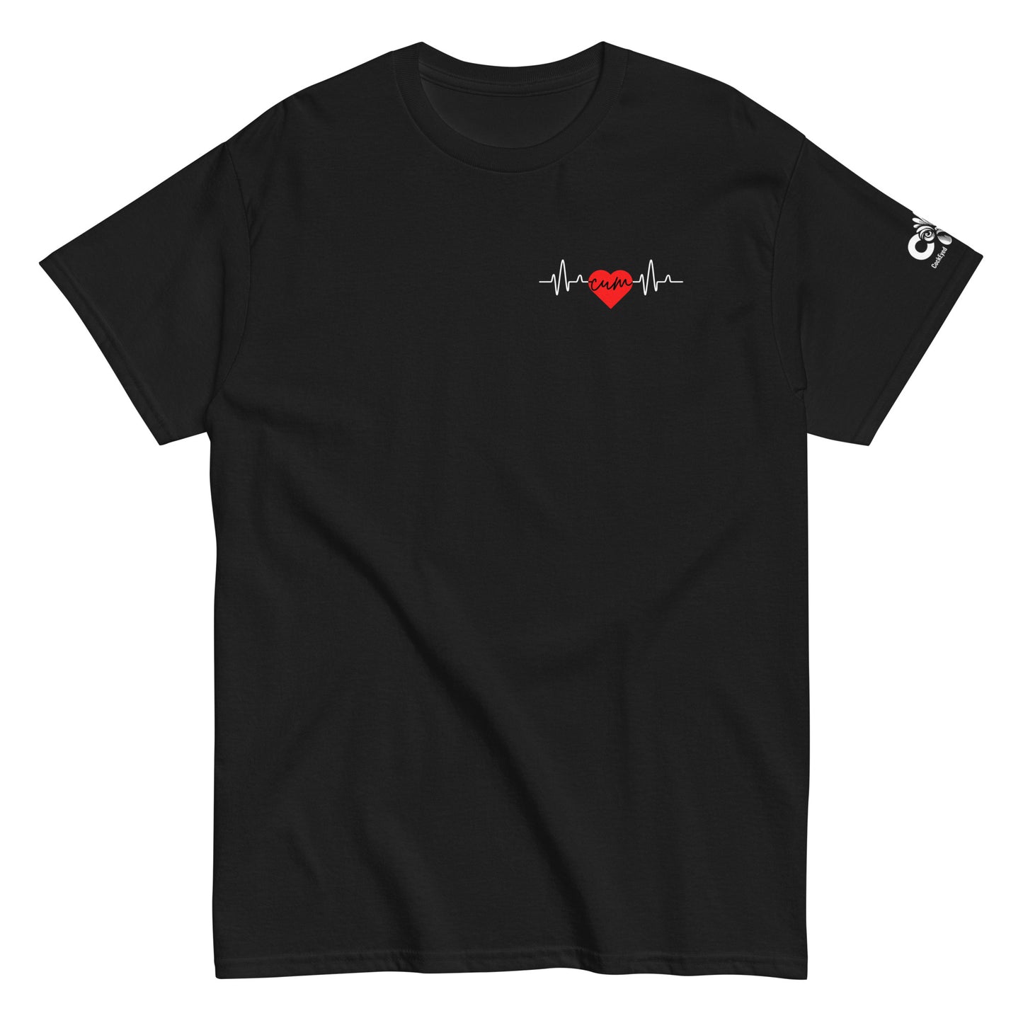 Heartbeat Cum over Heart Tee
