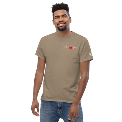 Heartbeat Cum over Heart Tee