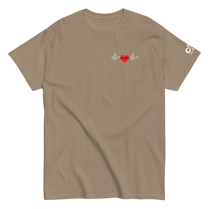 Heartbeat Cum over Heart Tee