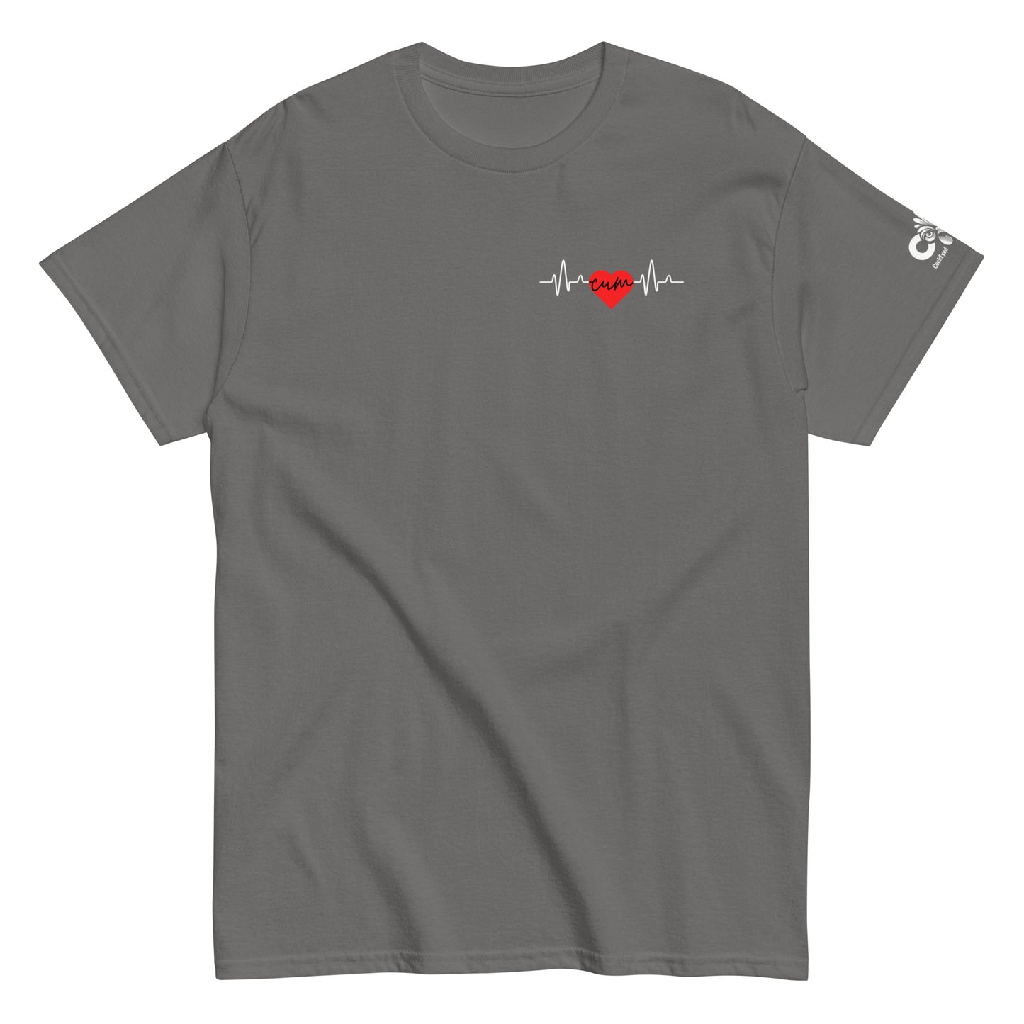Heartbeat Cum over Heart Tee