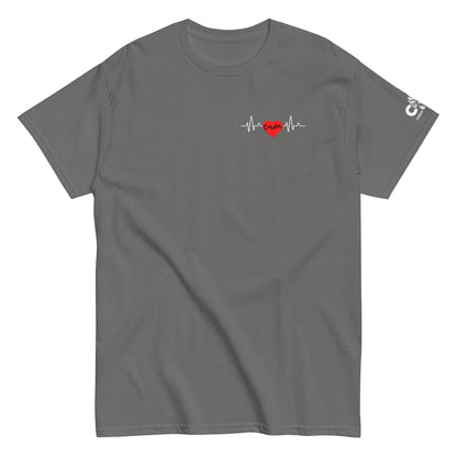 Heartbeat Cum over Heart Tee