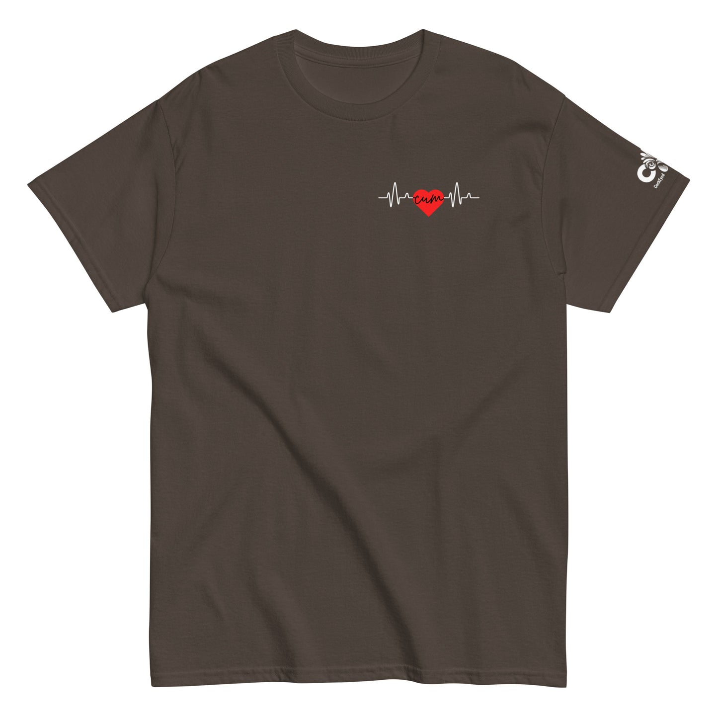 Heartbeat Cum over Heart Tee