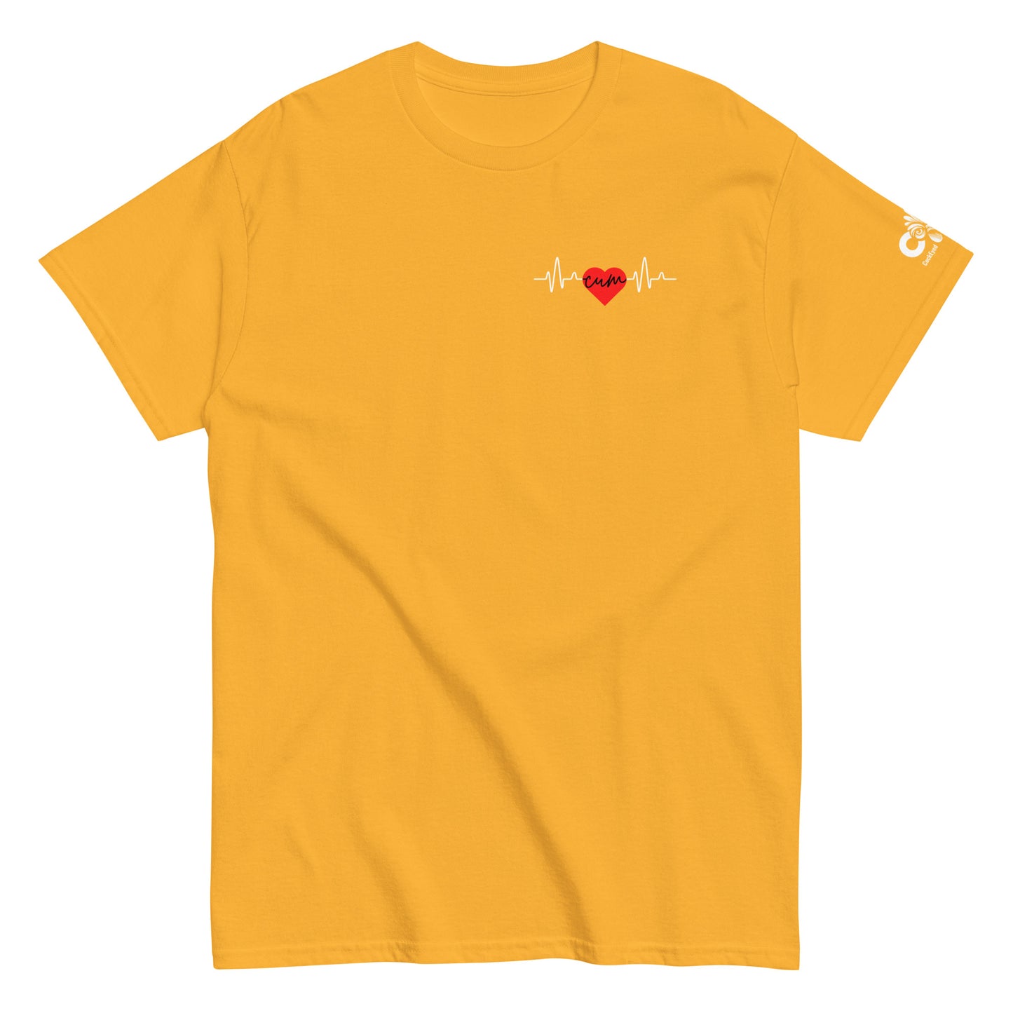 Heartbeat Cum over Heart Tee