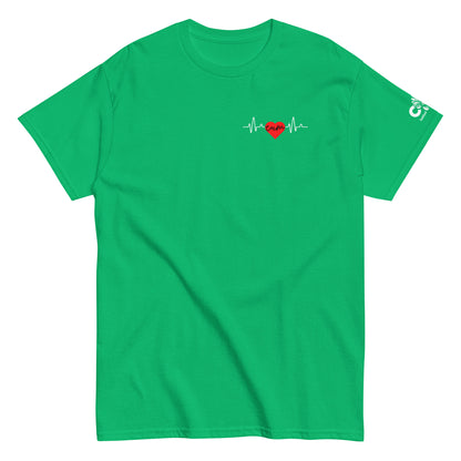 Heartbeat Cum over Heart Tee