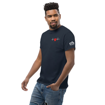 Heartbeat Cum over Heart Tee