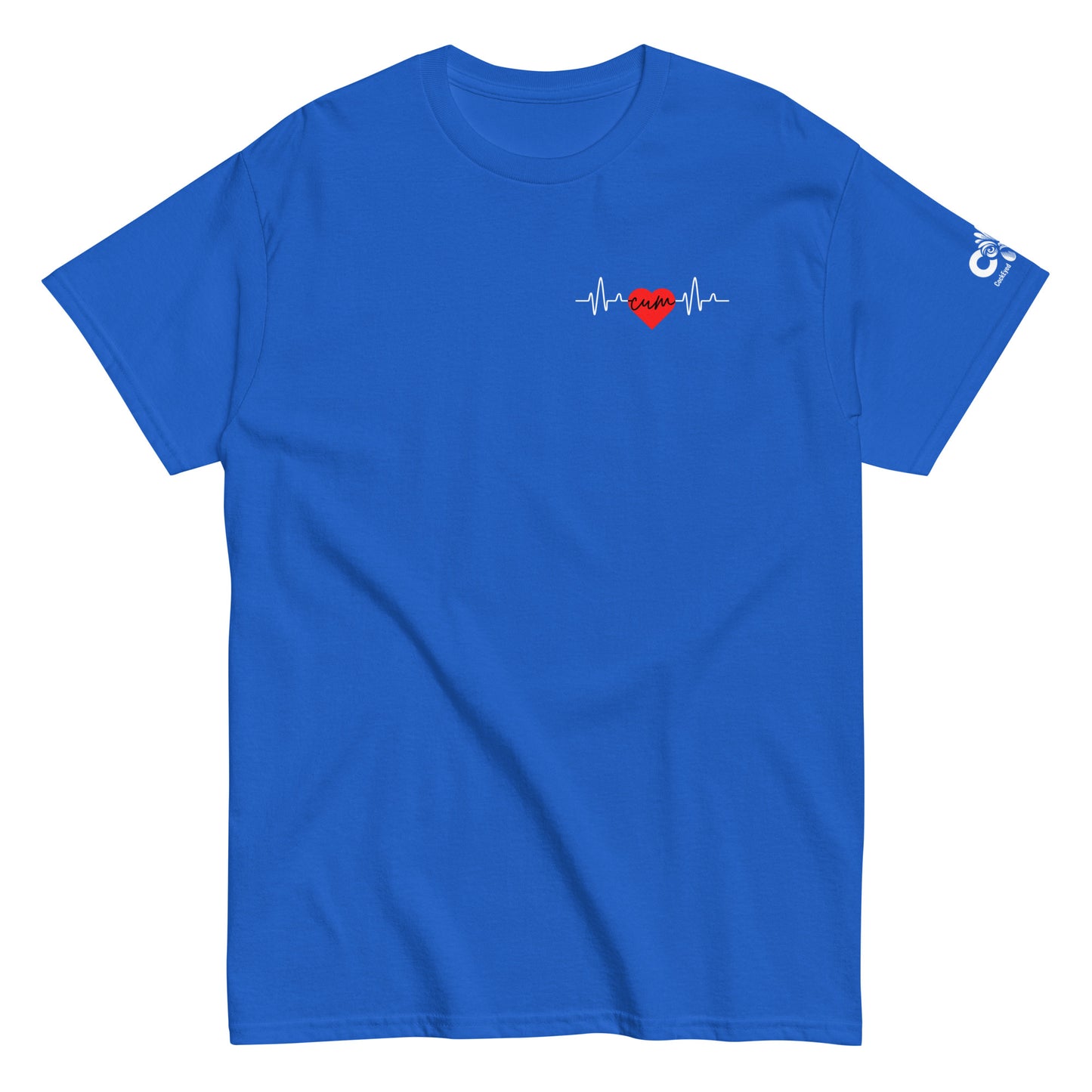Heartbeat Cum over Heart Tee