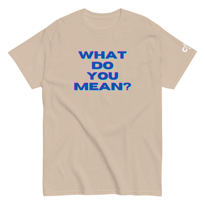 What Do You Mean Tee
