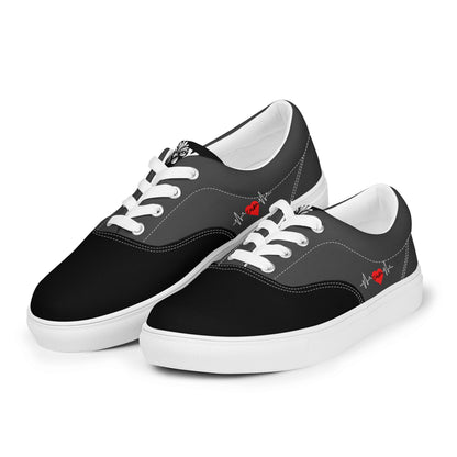 Heartbeat Cum Canvas Shoes