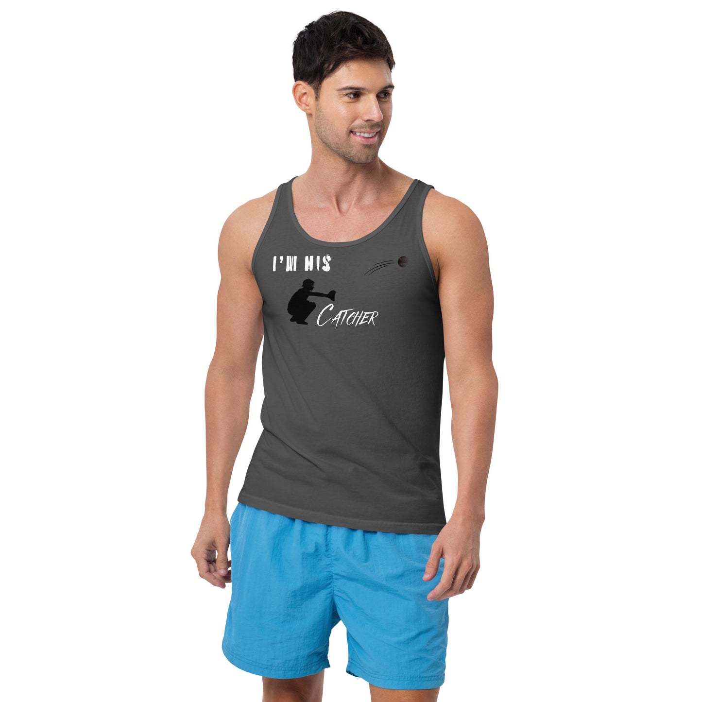 I'm His Catcher Tank Top