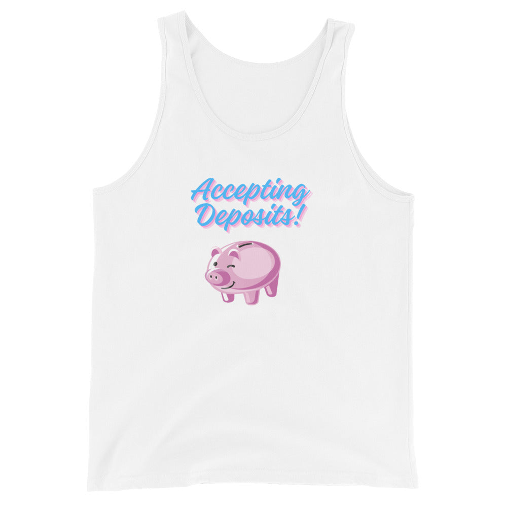 Accepting Deposits Tank Top